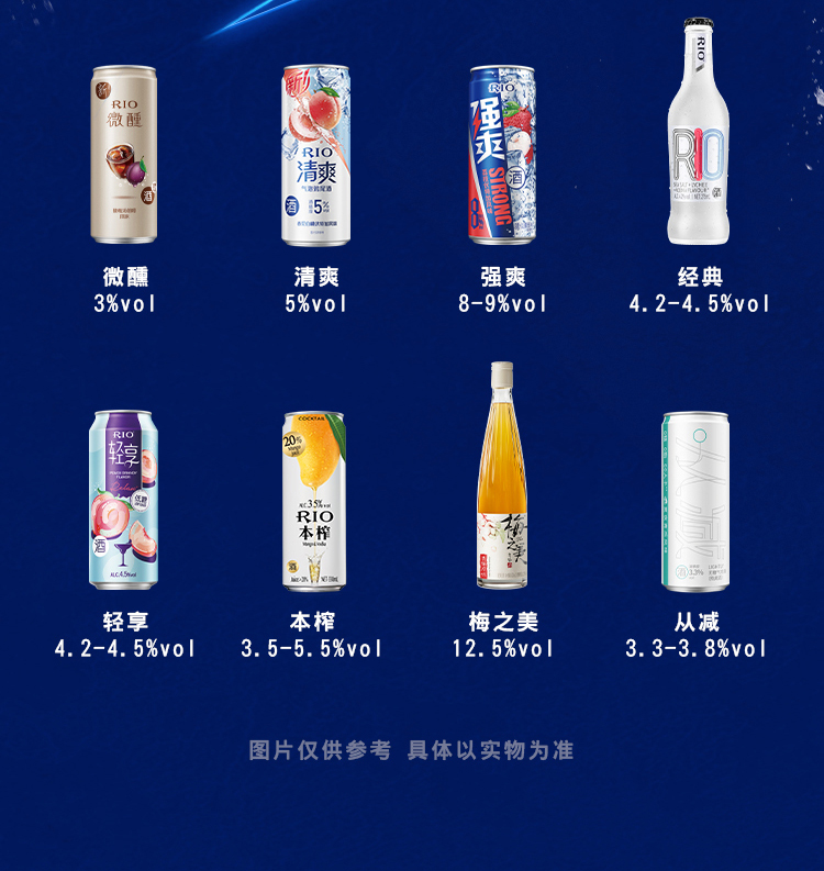 锐澳鸡尾酒成分表图片