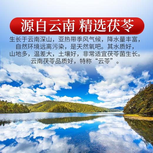 庄民 茯苓 白茯苓卷 精选无碎 非茯苓粉 花草茶叶泡水容易煮120g/罐 商品图4