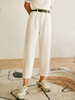 欧芮儿OLrain法式白色牛仔裤女夏季2022年新款直筒阔腿老爹裤子 商品缩略图3