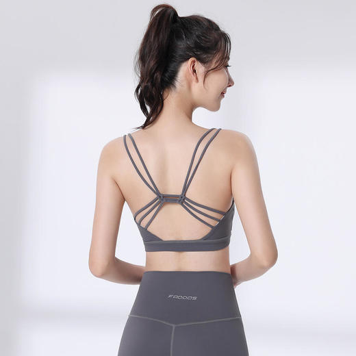 F202039梵蒂欧新款中国结美背瑜伽运动文胸背心 商品图1