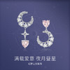 Fanci范琦【幻梦心月系列】幻梦心月耳环女925银月亮小众耳饰 商品缩略图1