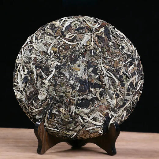 吉顺号2019年月光美人古树白茶老白茶357g/饼 商品图2