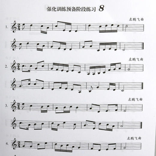【新华书店旗舰店官网】正版 高考视唱强化训练与模拟试题(全新) 左鹏飞 基本乐科视唱练耳教学教材 高考艺考视唱知识练习书籍 商品图3
