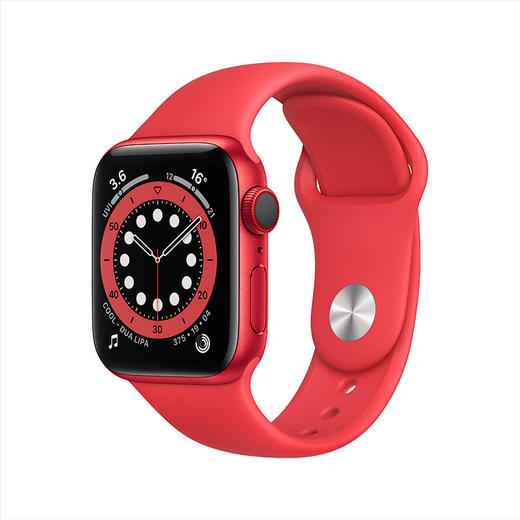 下单前请联系客服Apple Watch Series 6智能手表【企业版】GPS+蜂窝款 40毫米红色铝金属表壳 红色运动型表带 M06R3CH/A 商品图0
