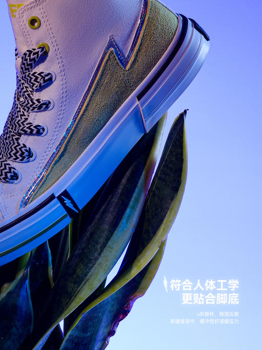 istep2023新款池磊联名款休闲个性男女帆布鞋情侣款休闲鞋 商品图3