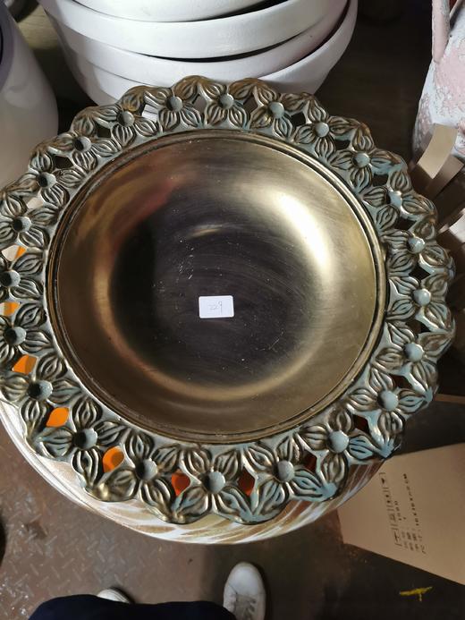 复古圆形花瓶 商品图0