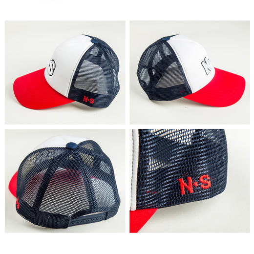 NS路亚全防护透气遮阳防晒帽子大帽檐钓鱼帽网帽钓鱼比赛 商品图3