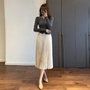 专柜重工双压褶 优雅知性百褶半裙#B222306 商品缩略图2
