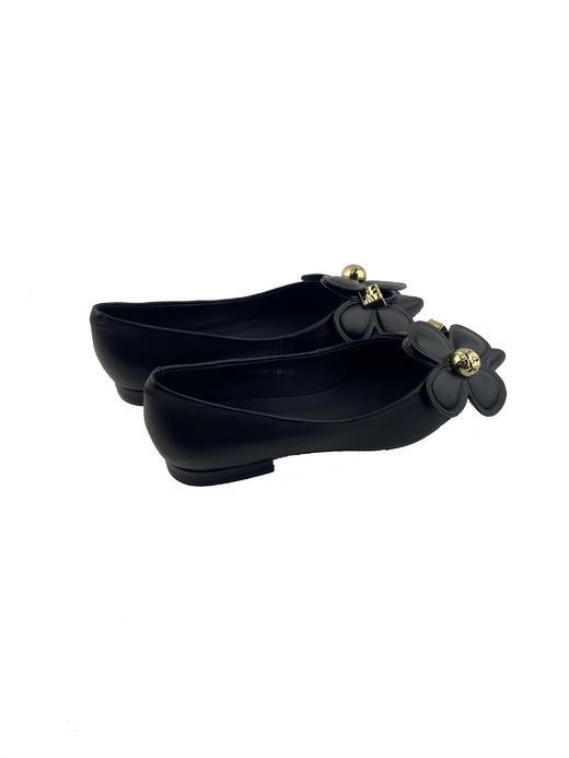 SAFICOO  经典黑 时尚尖头女士低跟鞋 商品图3