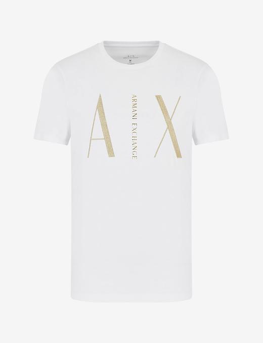 阿玛尼（ARMANI）男士T恤 奢侈品字母印花图案 短袖 98467 商品图2