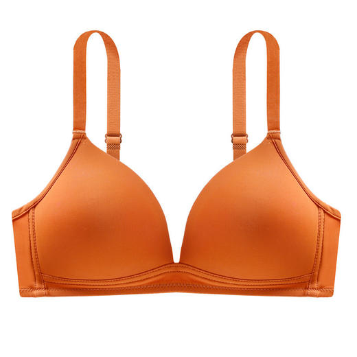 【特惠，买一送一】法式三角杯无钢圈内衣，小胸聚拢穿出饱满、收副乳防下垂、轻薄透气不闷热，贫乳平胸必备 商品图5