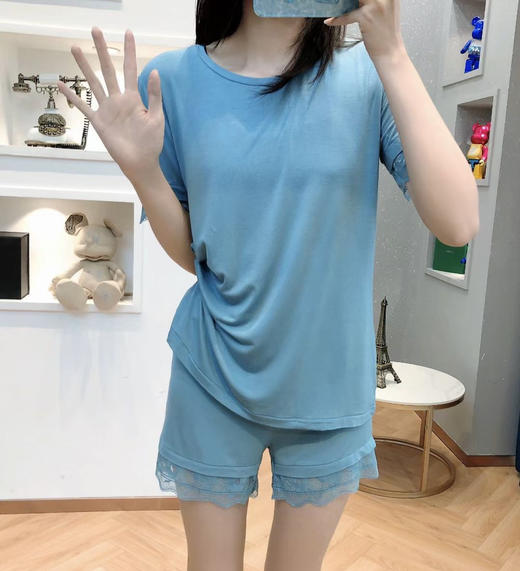 【必败榜 常年出口】豆儿自留 XS 意大利LA.P蕾丝睡衣  女人爱自己一点点 可儿留 M码 商品图11