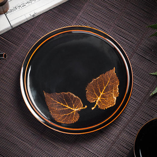 非白造物丨桑叶双叶 壶承 茶盘  茶托   商品图0