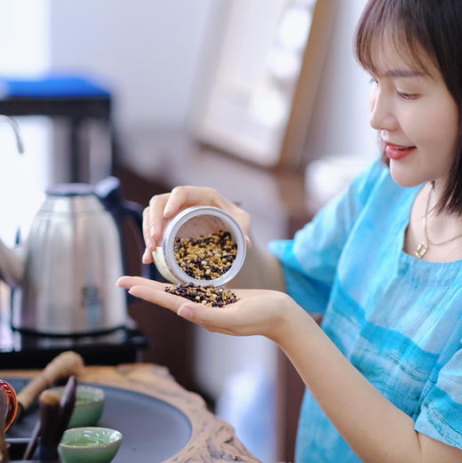  真正三蒸三晒祛湿茶，品一缕阳光的味道，简单平凡的祛湿茶 250g*2 瓶，赤小豆薏仁芡实祛湿茶 散发纯正食材的魅力 商品图7