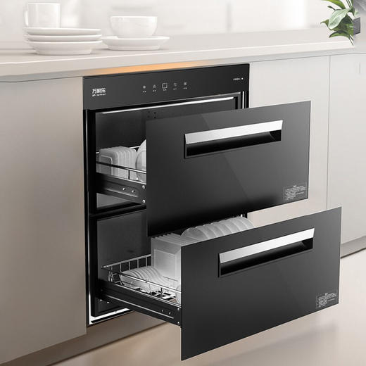 万家乐消毒柜100L家用嵌入式 碗柜碗筷餐具消毒 臭氧+紫外线 食具消毒柜YQD100-Q1C* 商品图3