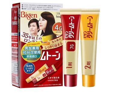 美源可瑞慕染发膏自然栗色4G/深栗色5G！40g*2/盒 商品图1