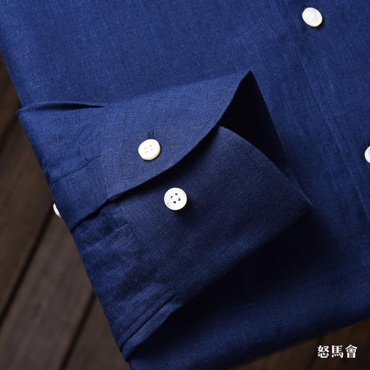 Flamenco 高支亚麻意式工艺衬衫 商品图2