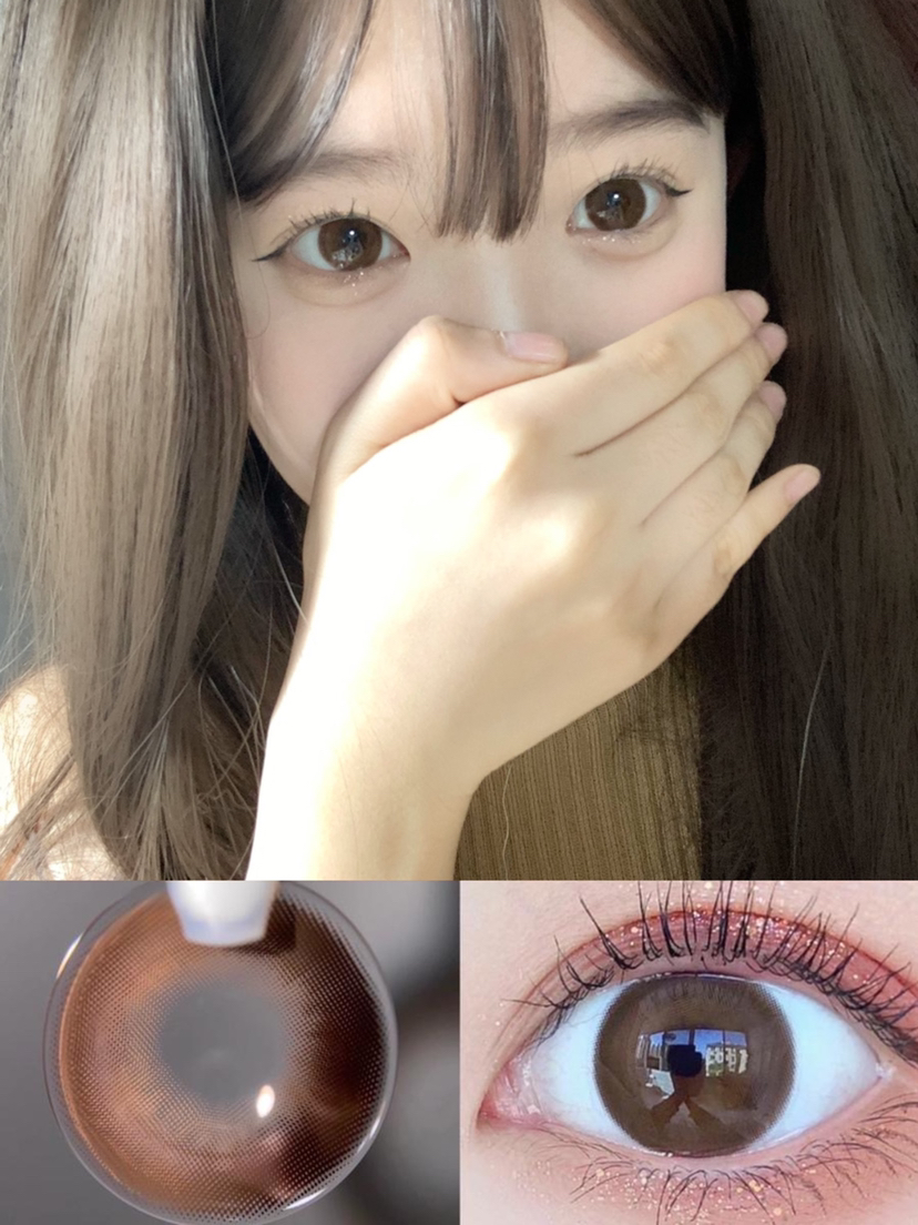 店主推荐丨西米露·4Youthcon丨清透芒果棕14.2mm（年抛/2片装）