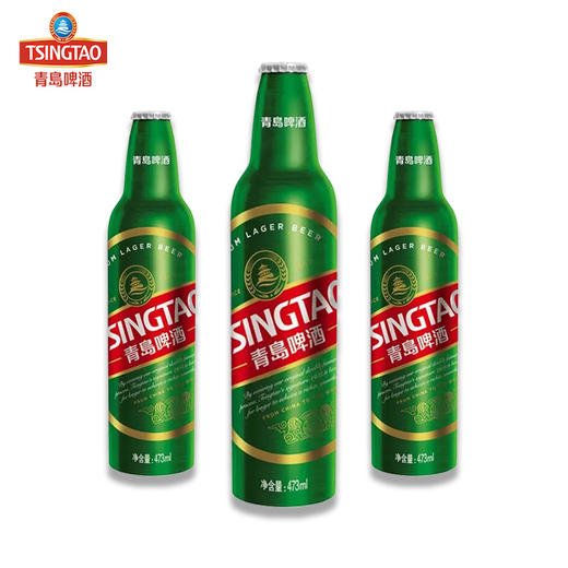 【青岛啤酒】 经典1903铝瓶 10度473ml*12瓶 商品图1