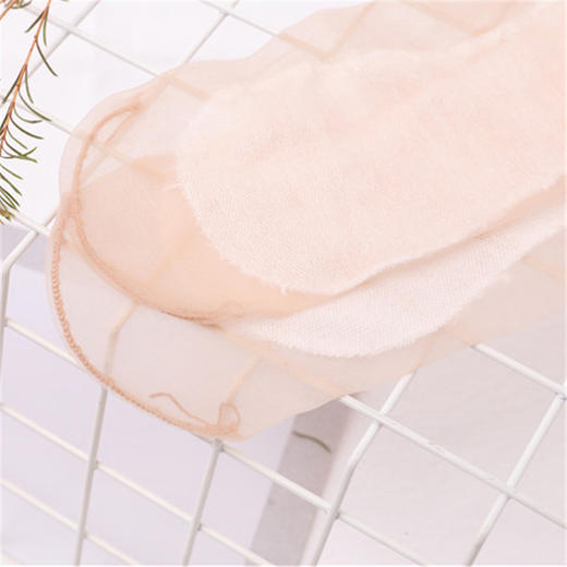 【十双装】新款5D水晶丝棉吸汗，防滑透肉短丝袜QRZZ 商品图3