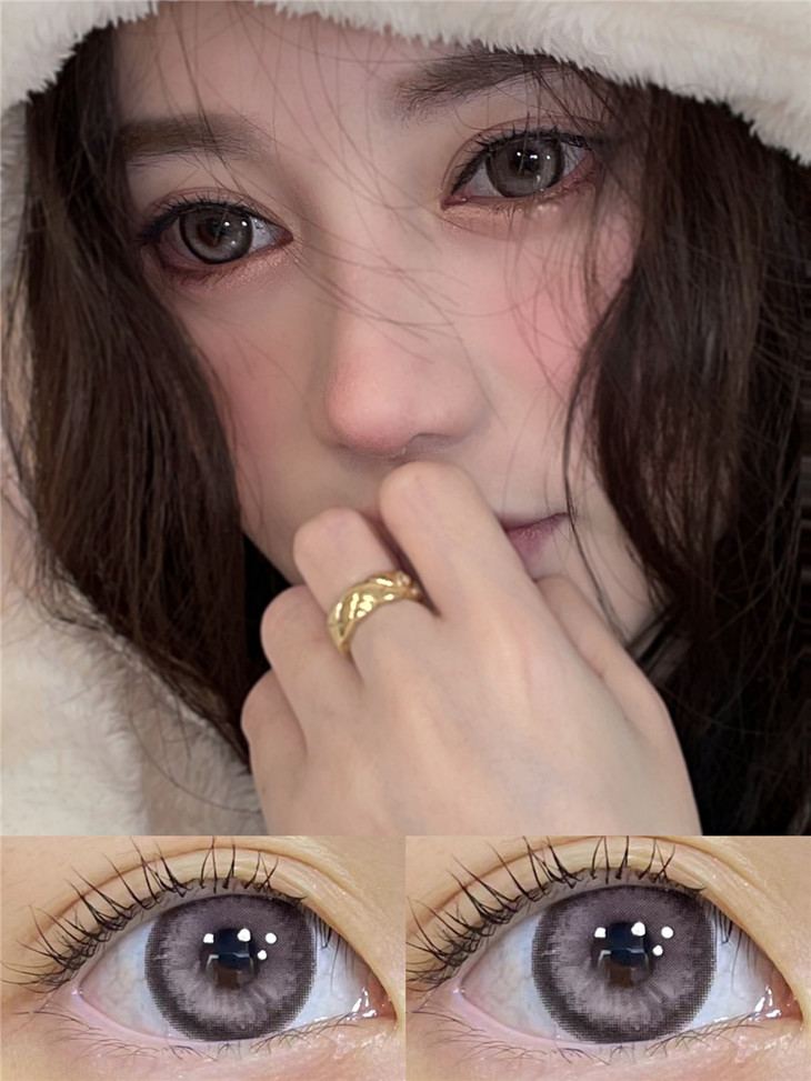 MoonMyth年抛隐形眼镜 赛博朋克紫14.5mm 一副/2片-VVCON美瞳网11