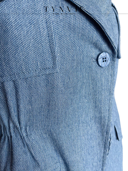 TYNVIE 西装领插袋背心外套 - 牛仔蓝 商品图4