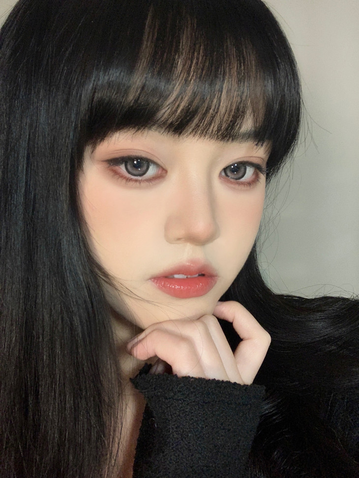 DORAGINA年抛隐形眼镜 原宿奶油14.2mm 1副/2片-VVCON美瞳商城14