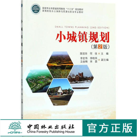 小城镇规划 第2版 9092 普通高等教育十三五规划教材 中国林业出版社 商品图0