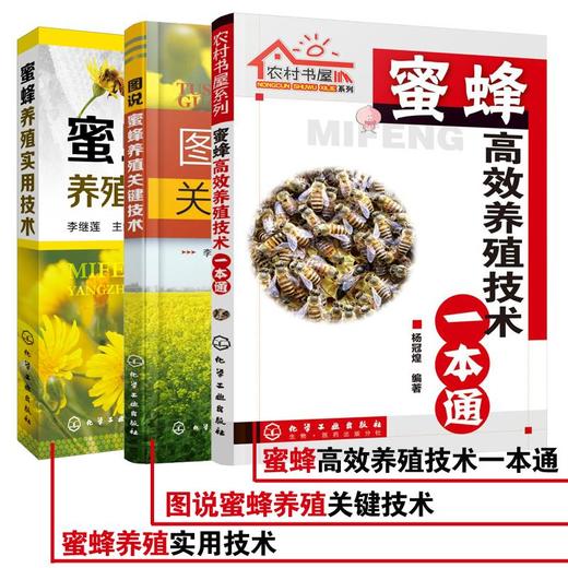 蜜蜂养殖专业技术大全(3册) 商品图0