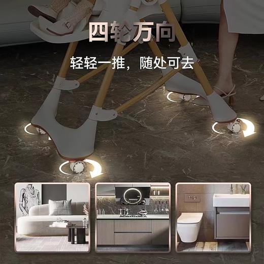 【品牌直供】karmababy卡曼宝宝餐椅多功能婴儿儿童折叠餐椅餐桌 商品图3