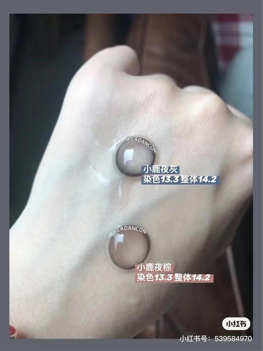 Olens品牌-Moodnight系列-日抛小鹿夜灰10p/盒（有月抛/半年抛） 商品图1