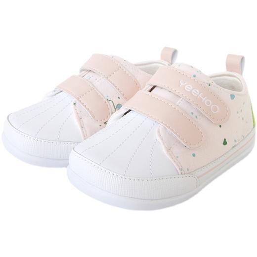 英氏婴儿学步鞋22秋新品彩虹软底鞋子魔术贴超萌布鞋YFXKJ32159A 商品图4