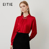 EITIE爱特爱秋季新款通勤气质半高领长袖女上衣6713406 商品缩略图0