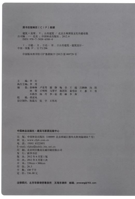 建筑+表现 公共建筑  中国林业出版社 商品图2