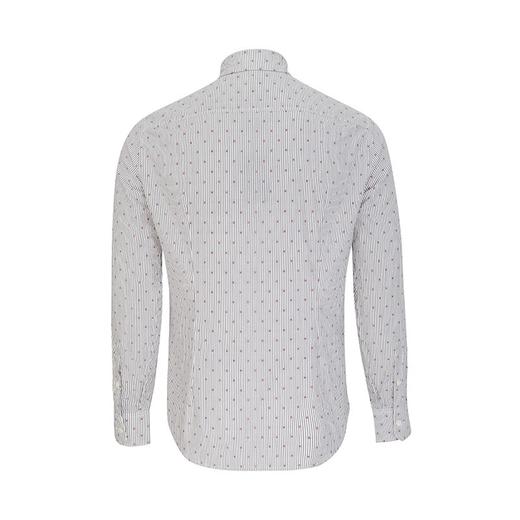 阿玛尼(ARMANI）男装奢侈品刺绣老鹰logo男士衬衫98719 商品图2