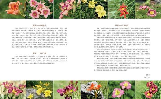 中华母亲花：萱草 分类 育种 繁殖 栽培 管理 病虫害防治 萱草景观应用和插花艺术 张志国 金红 1387 中国林业出版社 商品图3