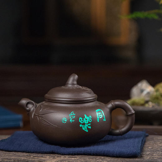 竹节仿古同乐壶 江苏省工艺美术大师 徐安碧 商品图0