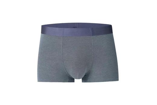 LS竹纤维男士色纺无痕平角内裤5077 商品图3