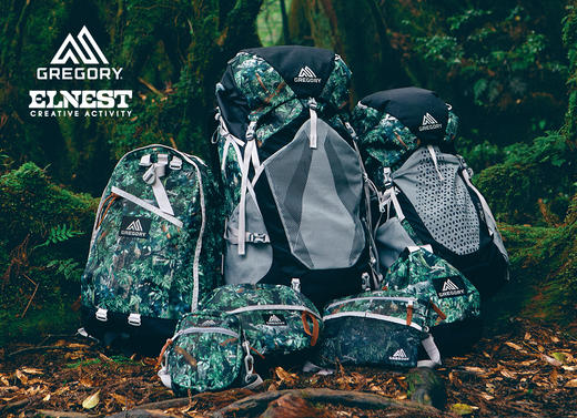 GREGORY X ELNEST联名新款格里高利通勤潮流单肩斜挎包双肩包书包 商品图0