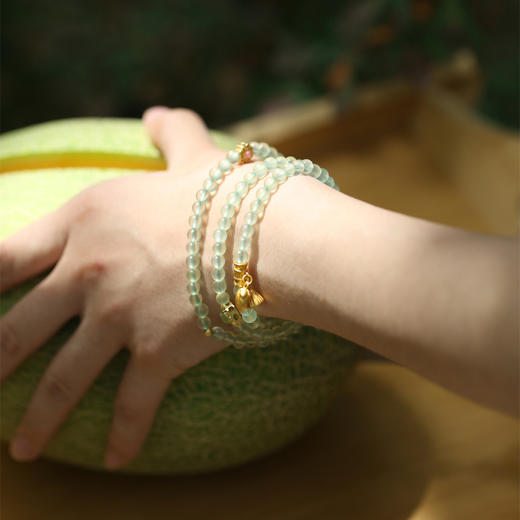 【宫里手串】葡萄石手串 单圈多圈可选 商品图2