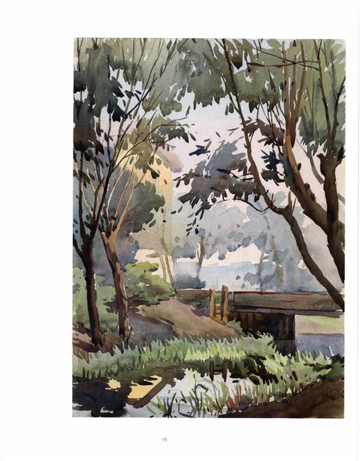 章又新水彩艺术 6014 名师绘画技法系列丛书 西山香界寺鼓楼 尼亚加拉大瀑布 中国林业出版社官方旗舰店正版畅销书 商品图1