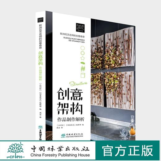 欧洲花艺名师的创意奇思-创意架构作品制作解析 1104  商品图0