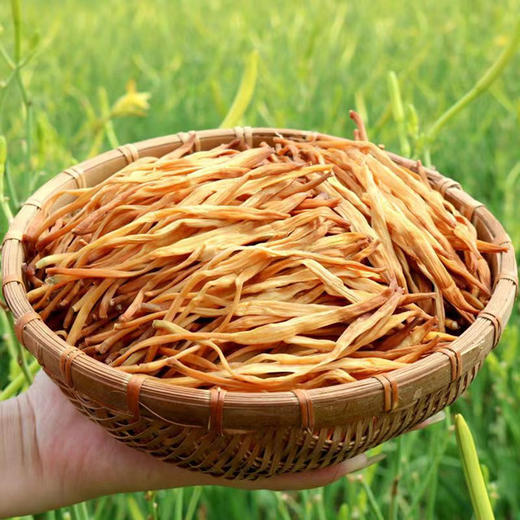 陕西大荔黄花菜干货,黄花菜无硫金针自产黄花菜500g包邮,味道甘甜