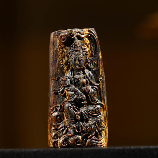 BC.CX7.6-1  白棋沉水《如意观音》  9.88g 商品图0