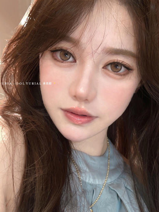 idol 日抛美瞳 yorial水光棕 直径14.2mm着色13.2mm 商品图8