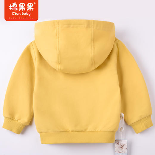 商场同款棉果果秋季新款男童小毛圈时尚经典连帽套头卫衣M312182222525 商品图3