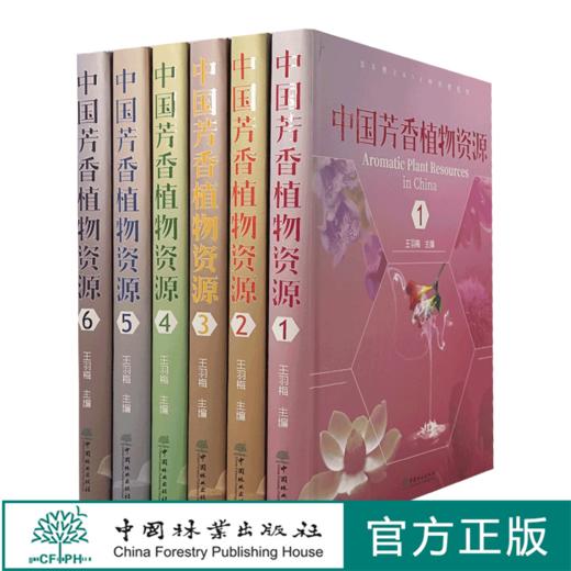 中国芳香植物资源(全6卷册)(精)  共6册 王羽梅 刘开运 张健 郑雨馨  吴文静 0790 中国林业出版社 商品图0