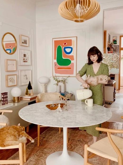 艾迪玛仕｜郁金香圆桌｜北欧经典设计 商品图0