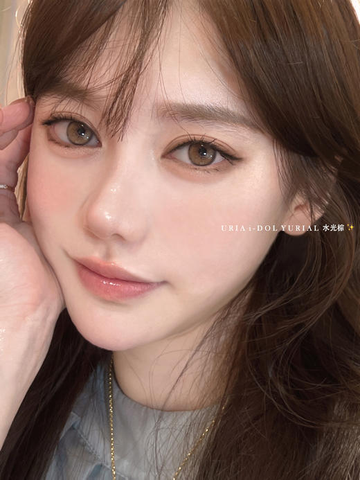idol 日抛美瞳 yorial水光棕 直径14.2mm着色13.2mm 商品图11