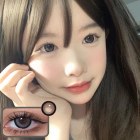 日抛 Ocean girl O9# 14.5 着色13.9 反叛黑灰 粗黑边